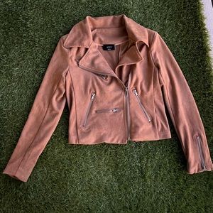 Vici suede moto jacket